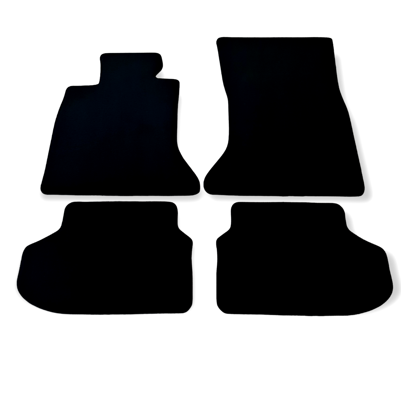 Car Floor Mats For BMW 5 M5 F10 Velour Waterproof Black Carpet Auto Liners New