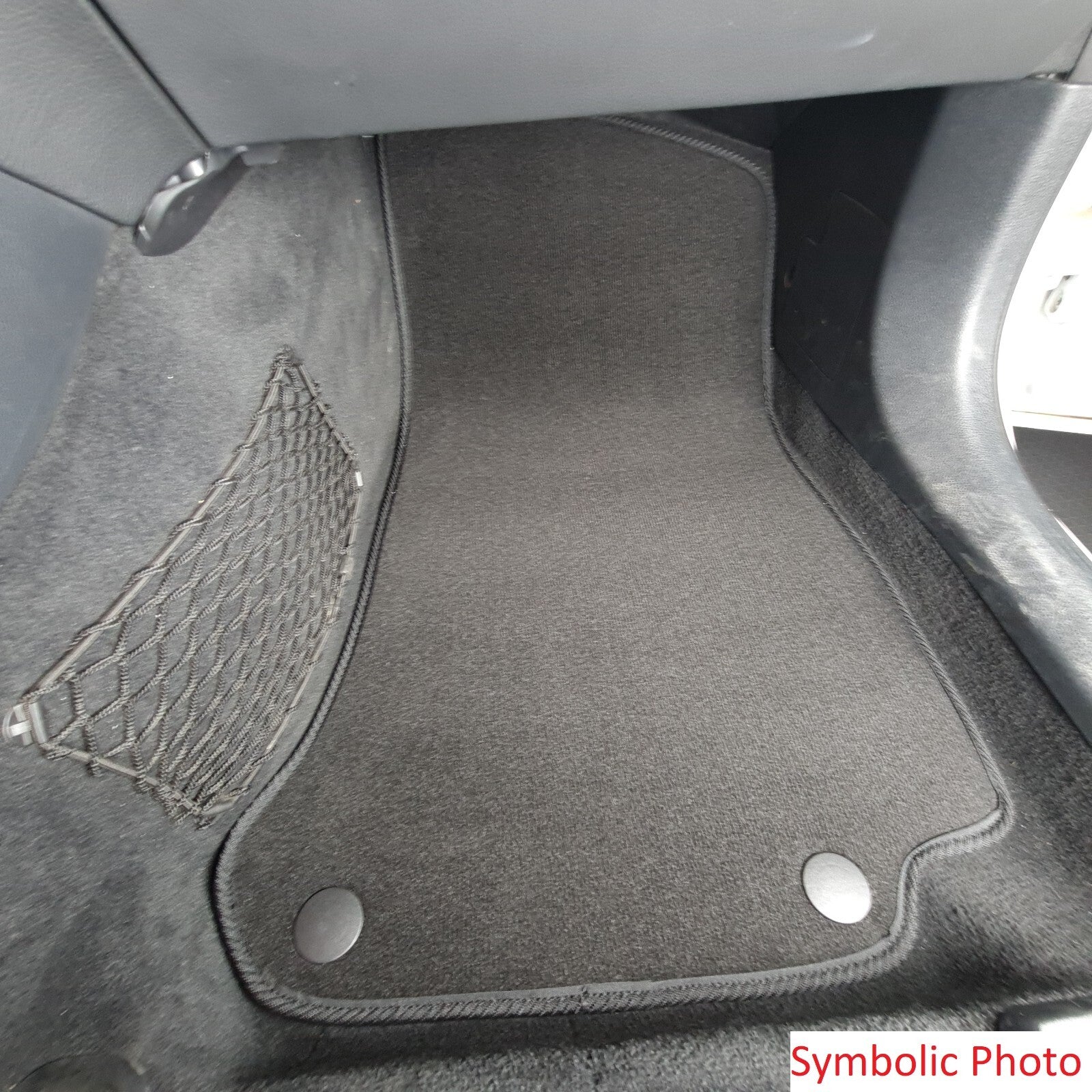 Car Floor Mats For Chevrolet Captiva Auto Liners Waterproof Black Velour Carpet