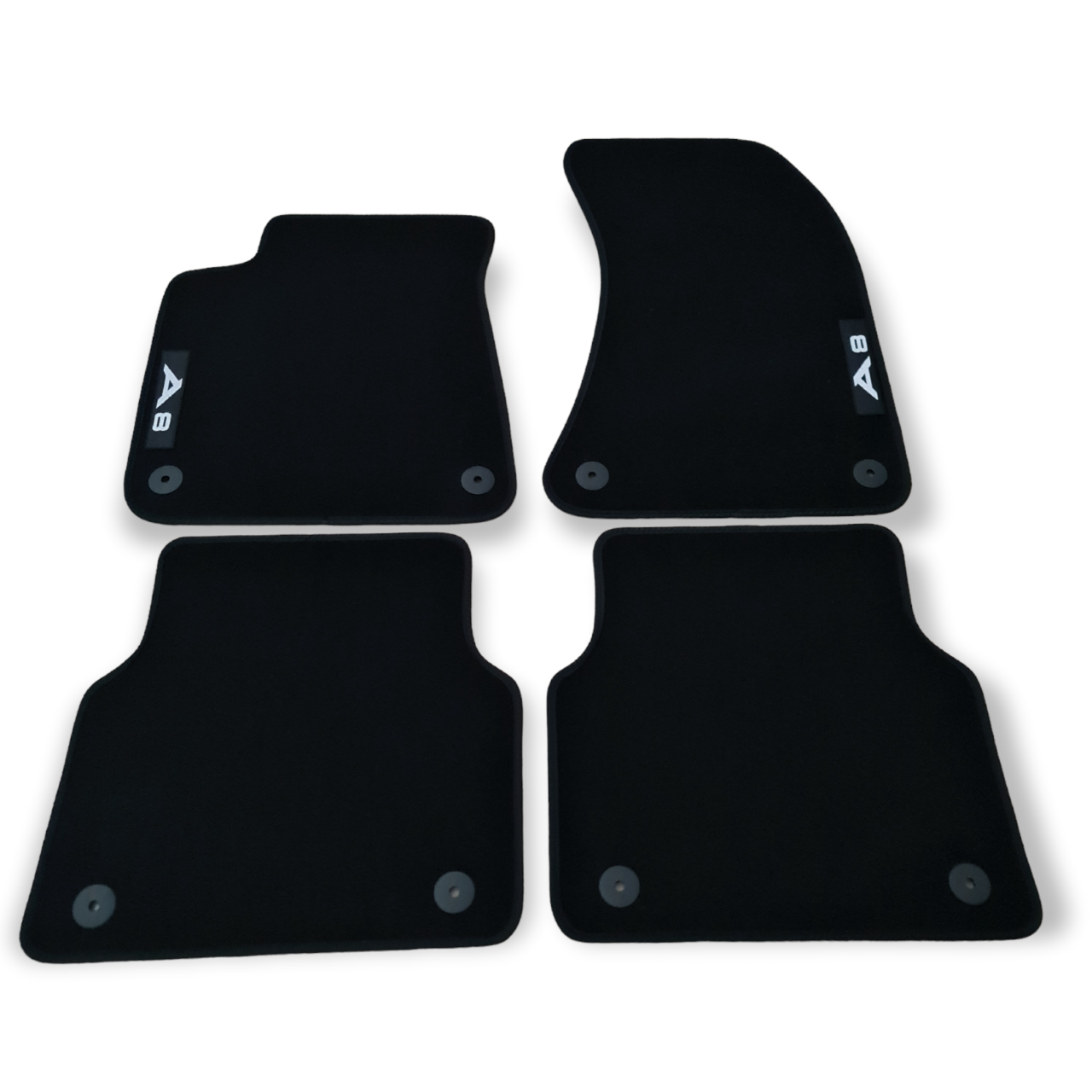 For Audi A8 SWB Carpet Car Floor Mats 2009-2017 OEM Quality Velour Auto Rugs New
