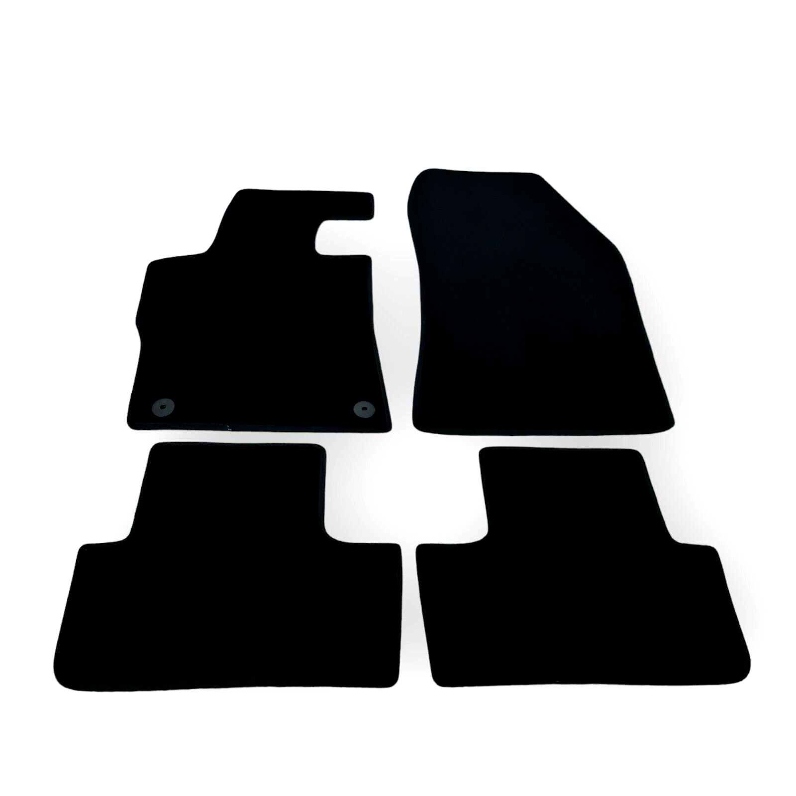 Car Floor Mats For Opel Astra L Velour Auto Liners Waterproof Black Carpet Rugs