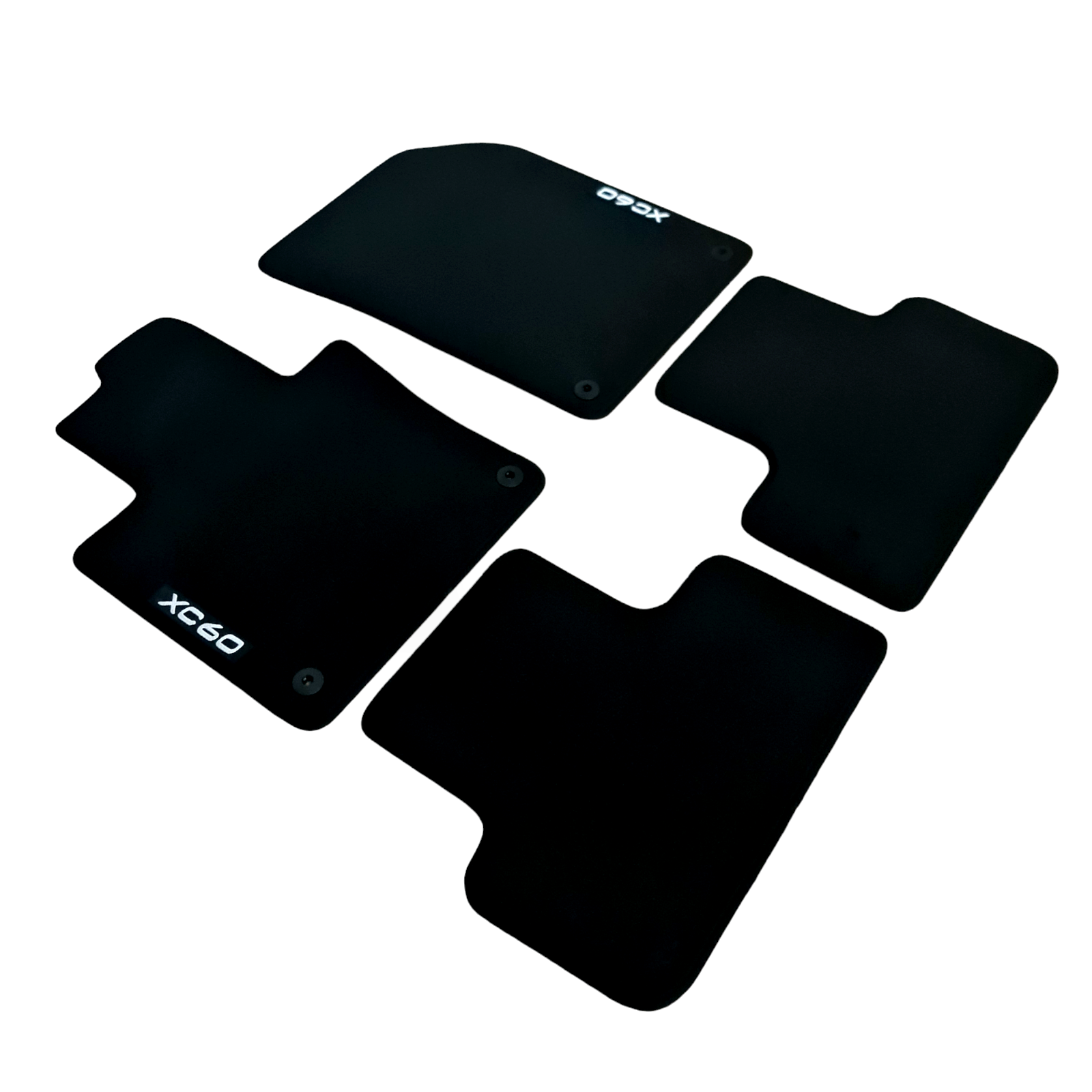 For Volvo XC60 Carpet Car Floor Mats 2018-2025 OEM Quality Velour Auto Rugs New