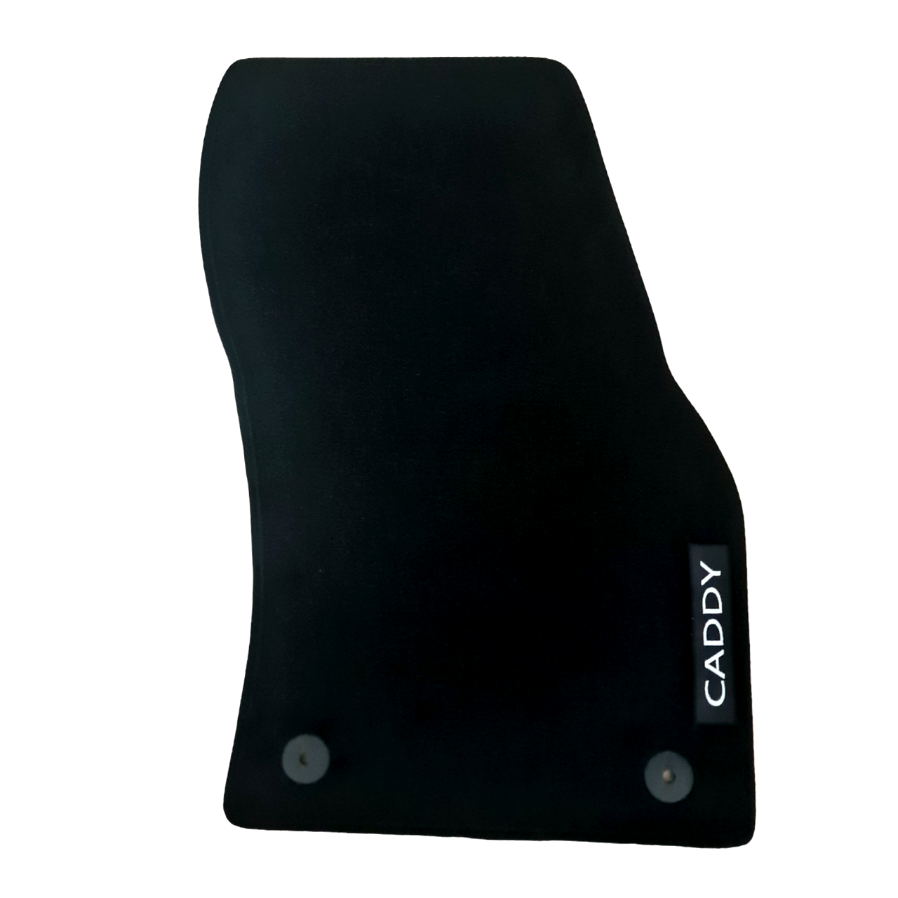 Front Car Floor Mats For VW Caddy Velour Waterproof Black Carpet Liners New 2pcs