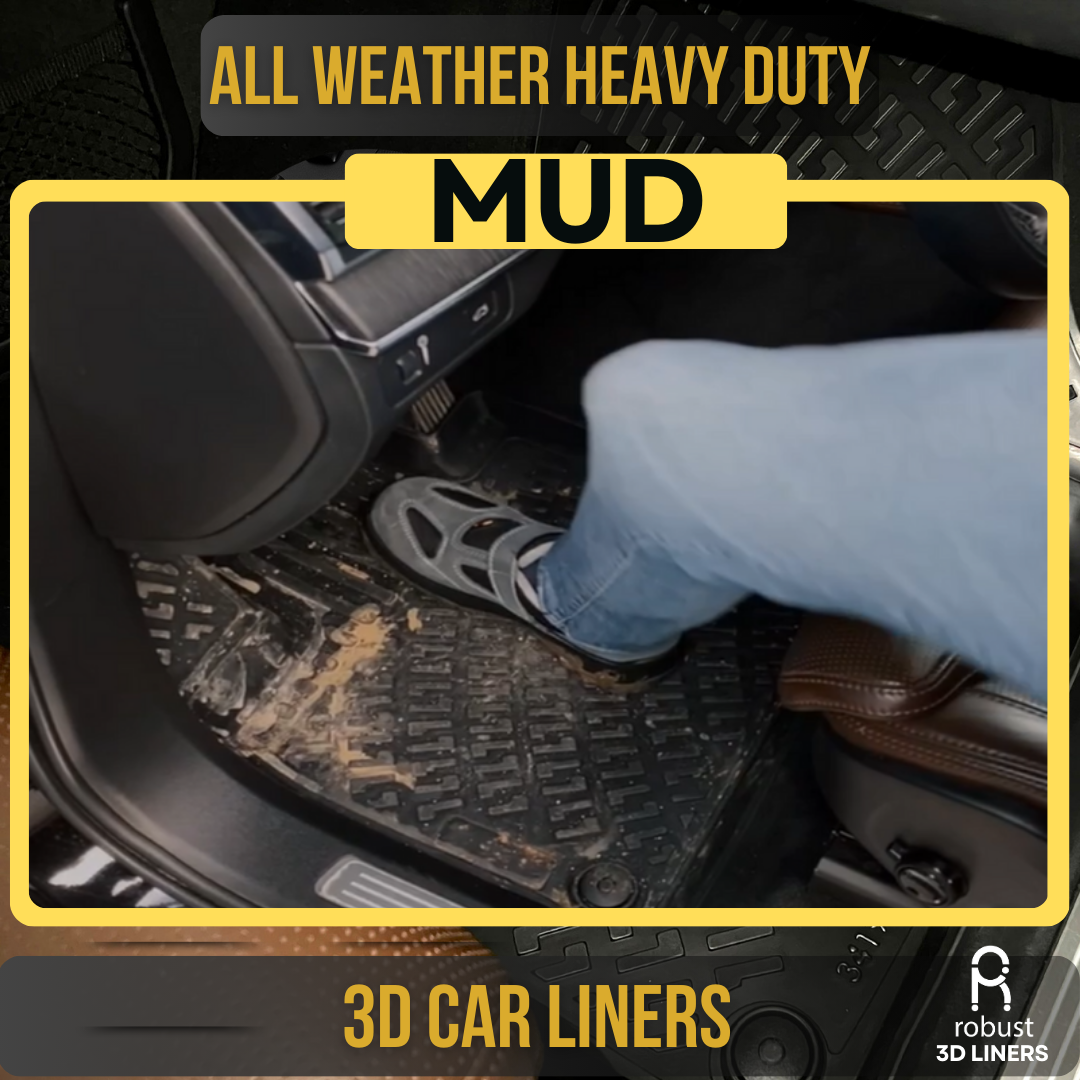 Car Floor Mats Liners For Mitsubishi Outlander 2019-2021 All Season Heavy Duty