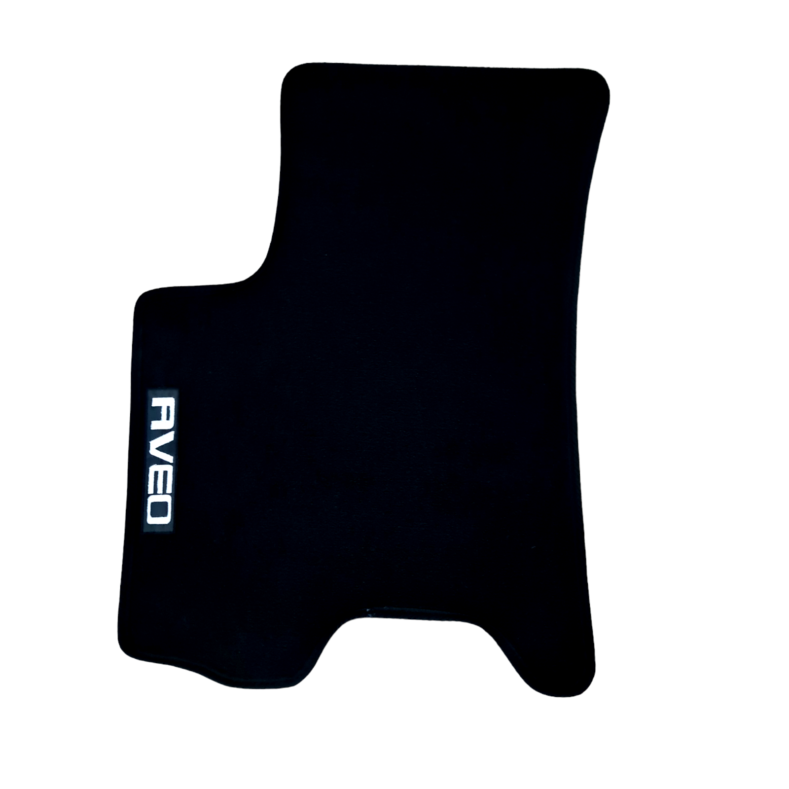 Car Floor Mats For Chevrolet Aveo Velour Waterproof Black Carpet Liners 2p FRONT