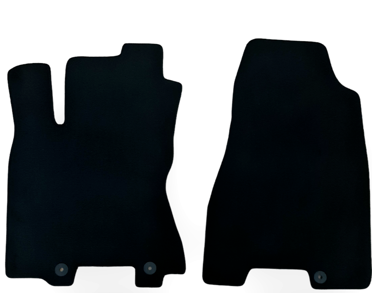 Front Car Floor Mats Velour For Nissan X-Trail Waterproof Carpet Auto Liners 2pc