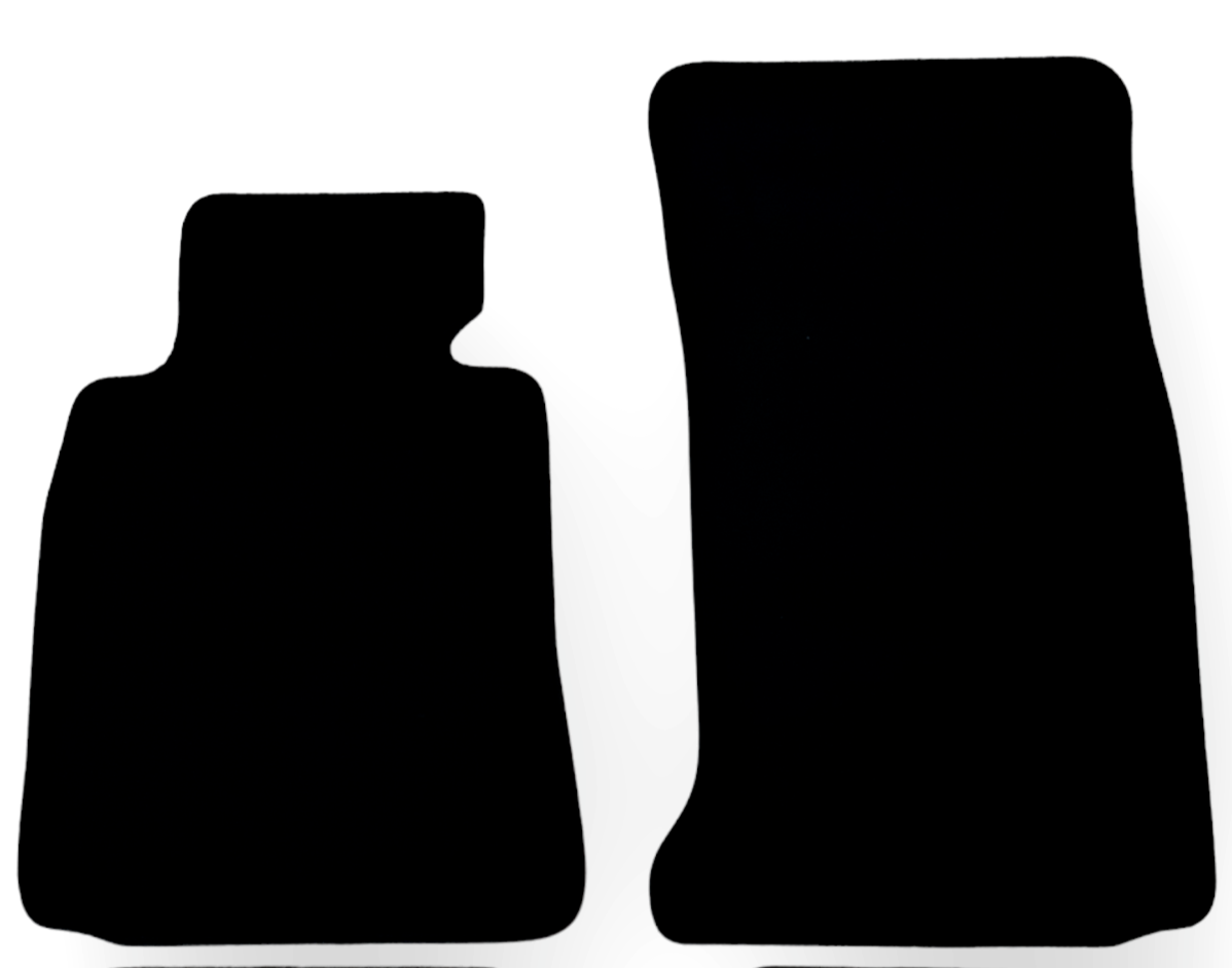 Front Car Floor Mats Velour For BMW 5 E39 Waterproof Carpet Auto Liners New 2pcs
