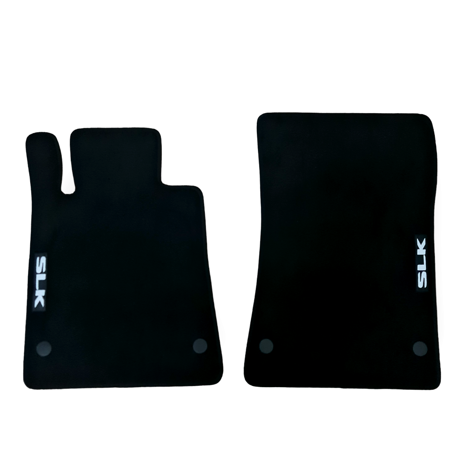 Car Floor Mats Velour For AMG Mercedes SLK R172 Waterproof Black Auto Liners New