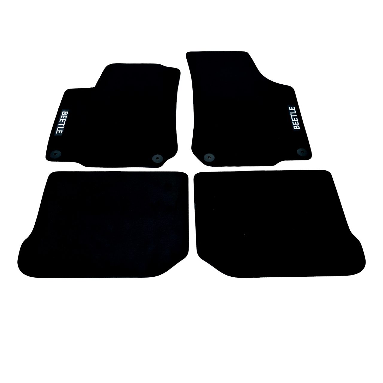 For Volkswagen Beetle OEM Quality Carpet Car Floor Mats 1998-2011 Velour Liners