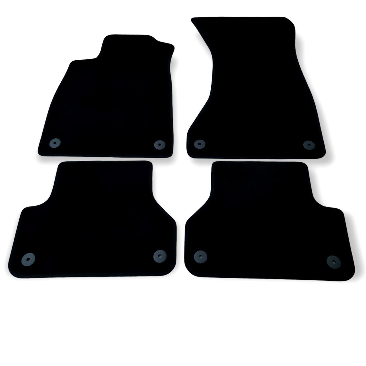 For Audi A4 B9 Carpet Floor Mats 2016-2025 OEM Quality Velour Auto Rugs Liners