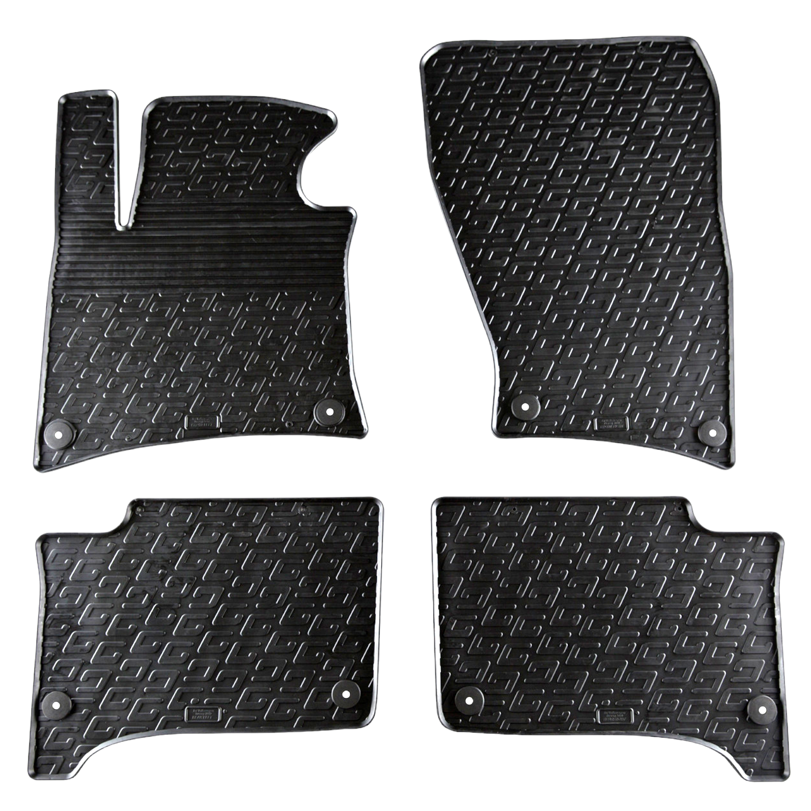 For VW Volkswagen Touareg 2010-2018 Car Floor Mats Rubber All Weather Heavy Duty