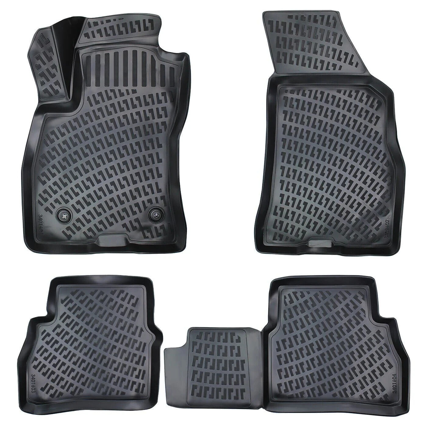 Car Floor Mats Liners For Opel Combo d 2012-2018 All Season Heavy Duty Auto Rugs