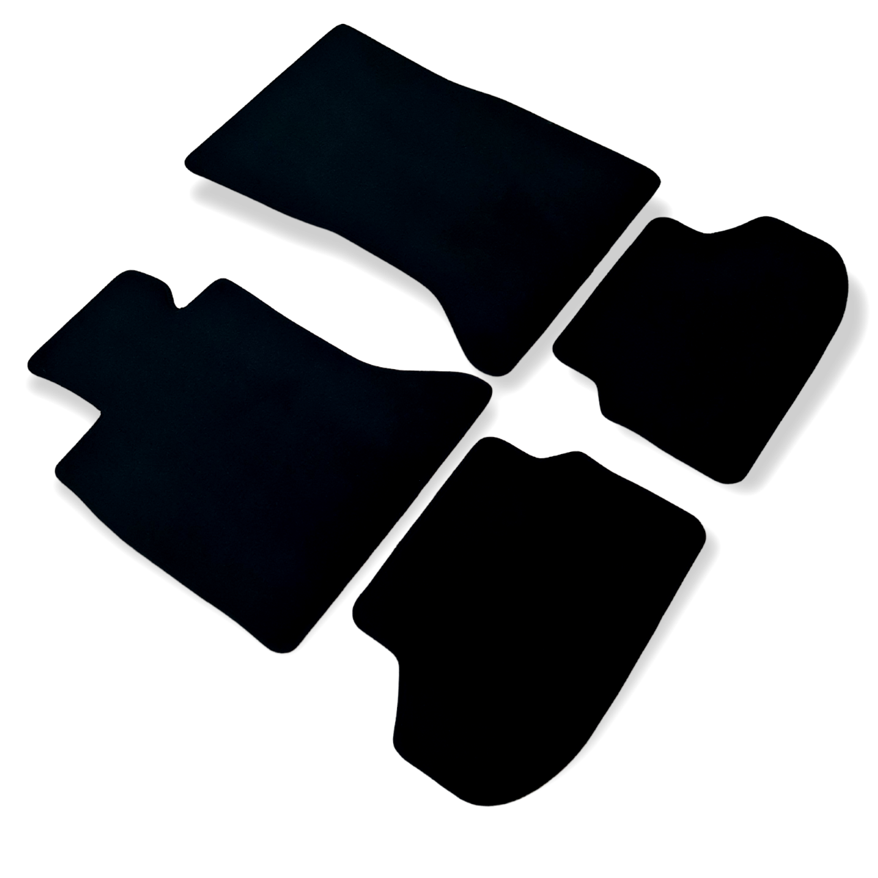 Car Floor Mats For BMW 5 M5 F10 Velour Waterproof Black Carpet Auto Liners New