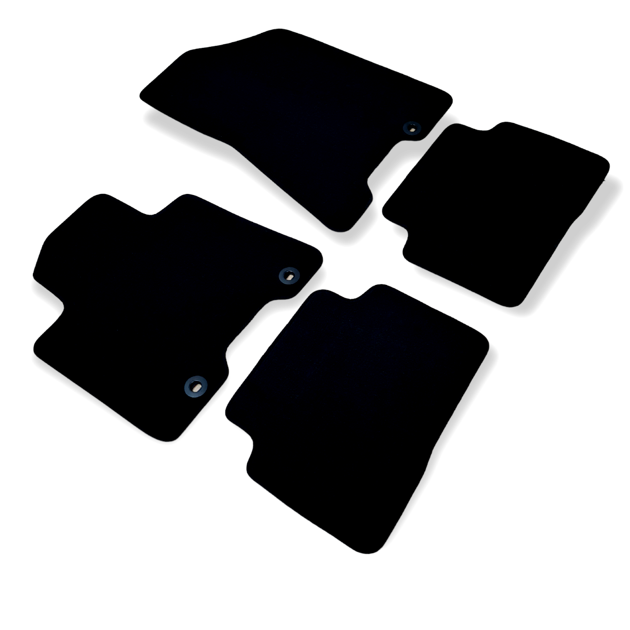 Car Floor Mats Velour For Hyundai Tucson Waterproof Black Carpet Auto Liners New
