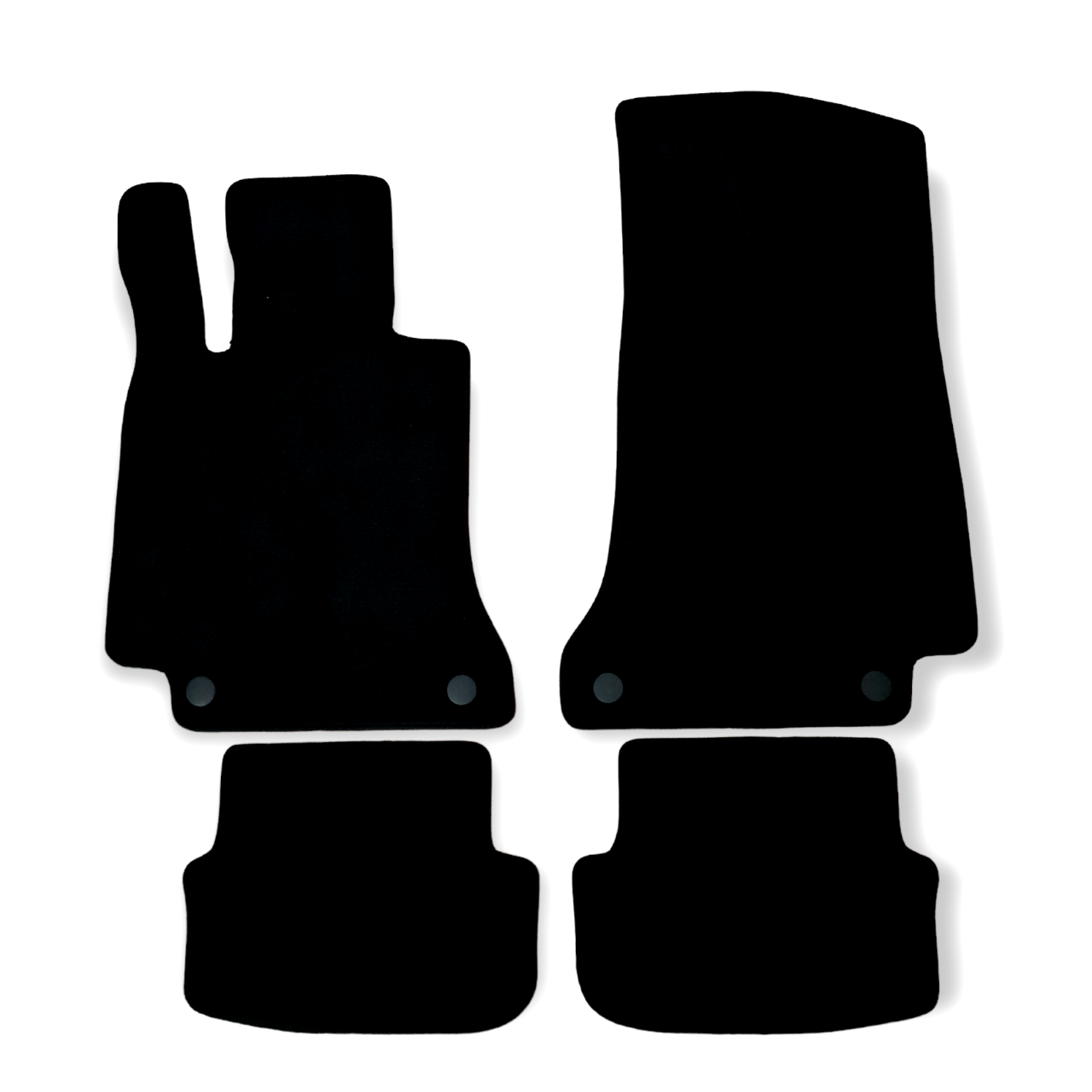 Car Floor Mats For Mercedes C Class Convertible Auto Liners Waterproof Black New