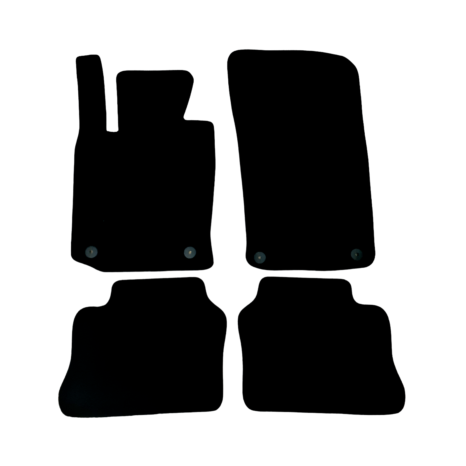 Car Floor Mats For Porsche Panamera Velour Waterproof Black Carpet Auto Liners