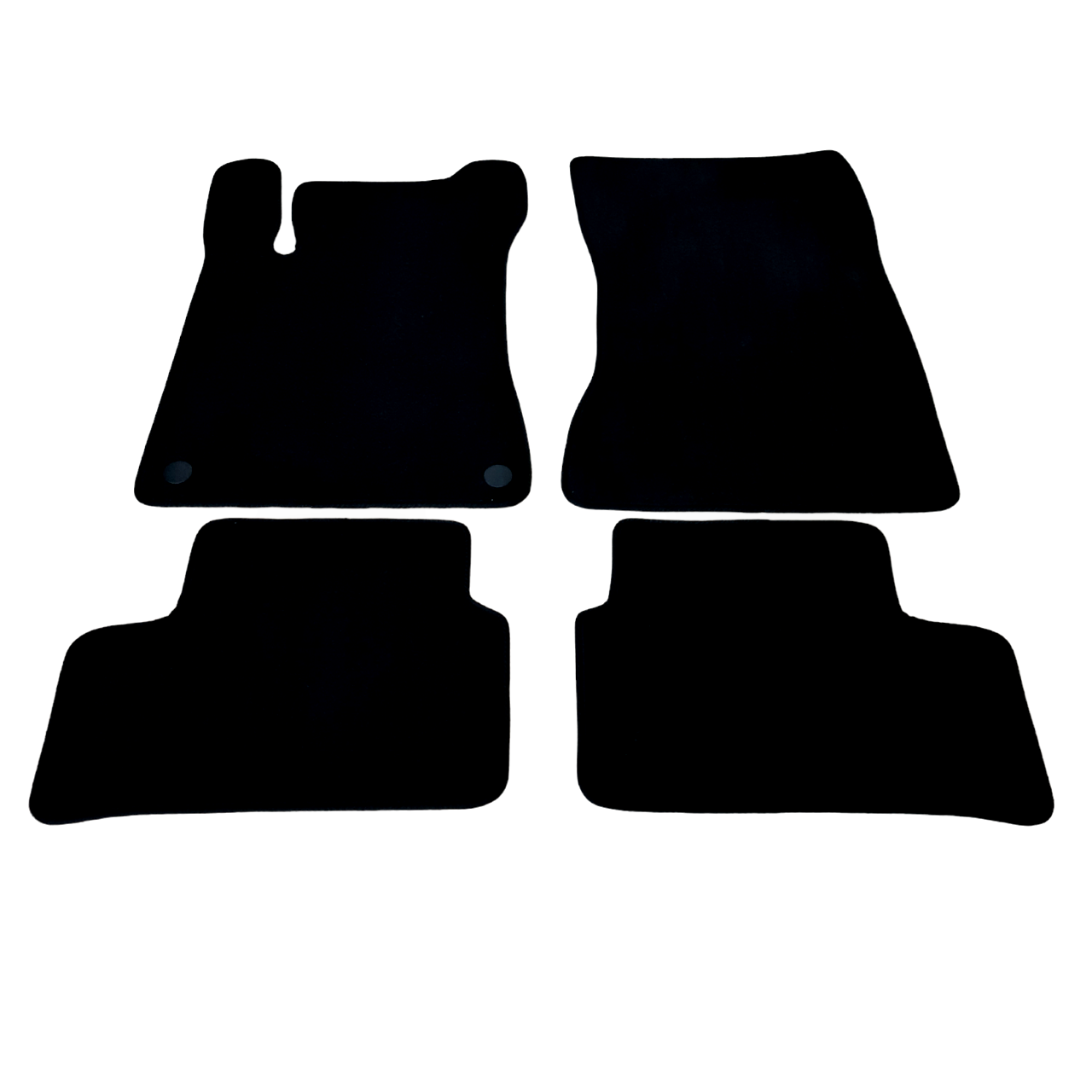 Car Floor Mats For Mercedes CLA C118 Velour Auto Liners Waterproof Black Carpet