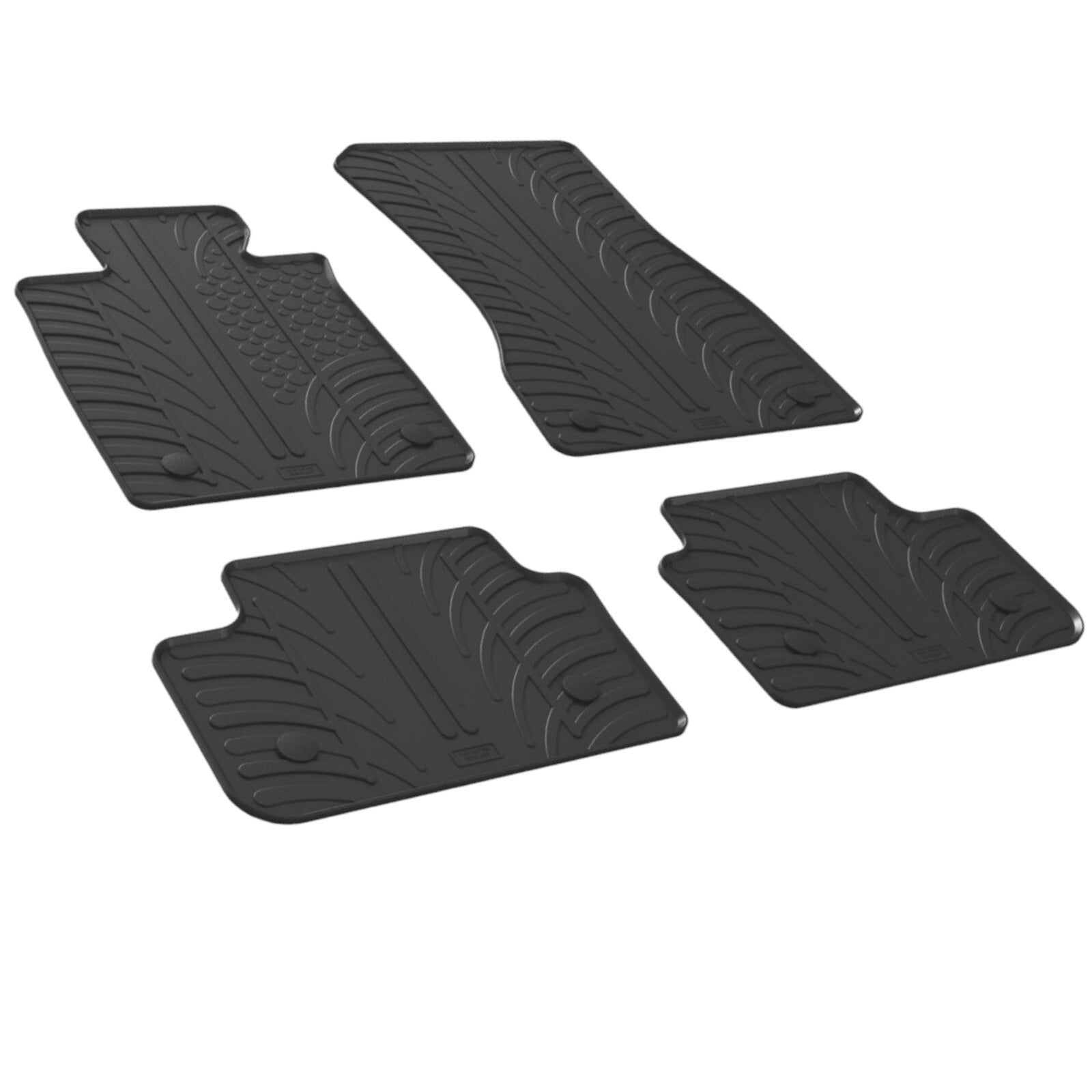 Rubber Car Floor Mats For BMW 5 G60 All Weather Heavy Duty Rugs Auto Liners New