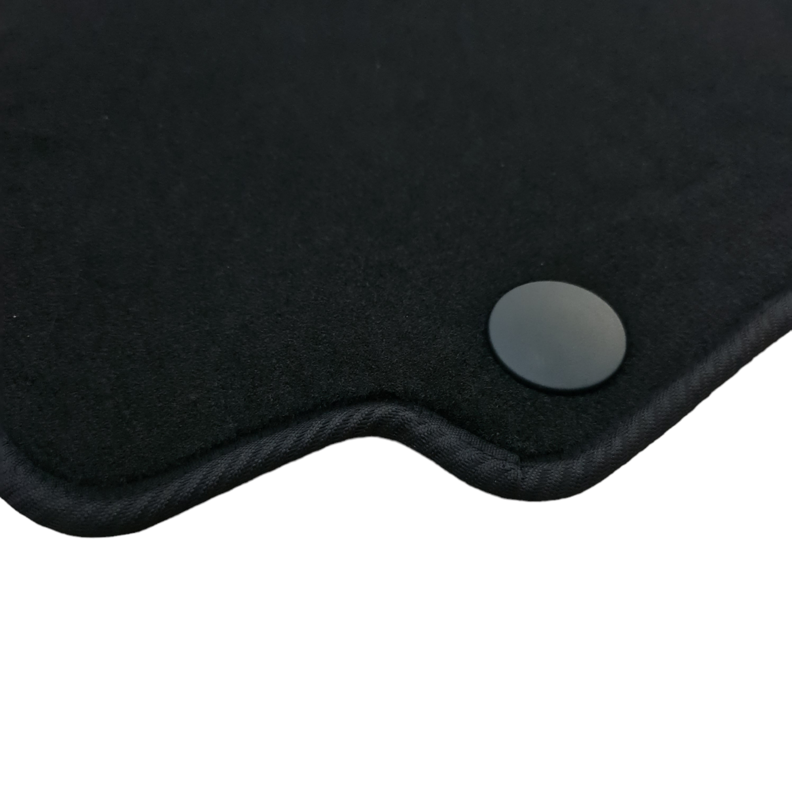 Front Car Floor Mats Velour For Mercedes SLC Waterproof Black Carpet Liners 2pcs