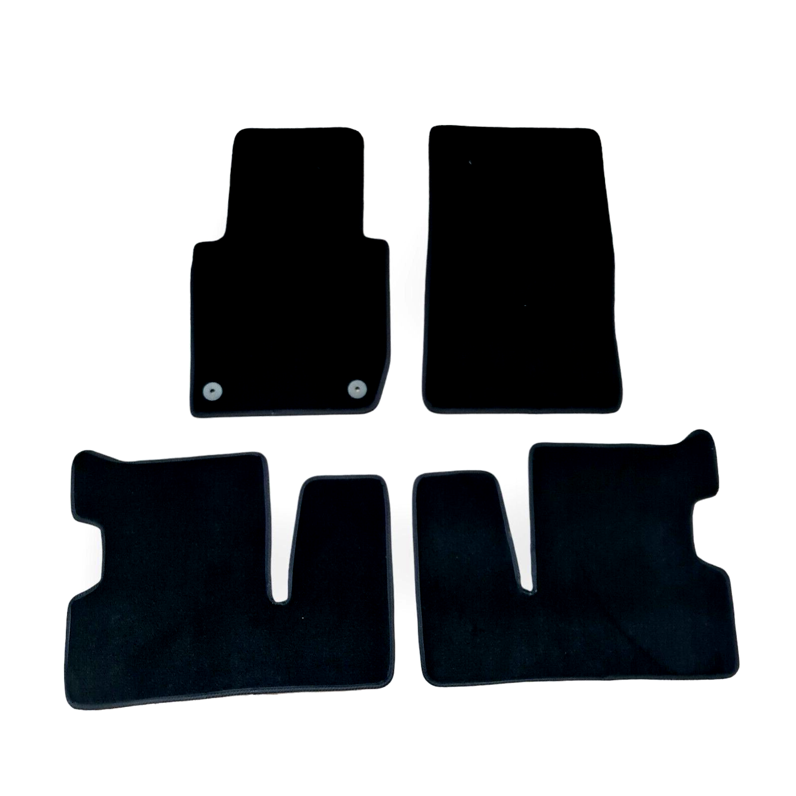 Car Floor Mats Velour For Mercedes G-Class W463 Waterproof Black Carpet Liners