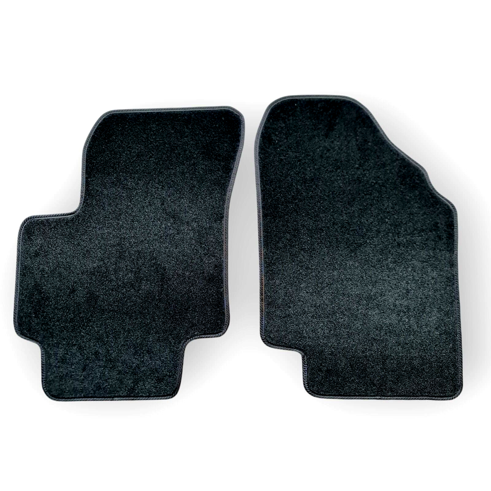 Car Floor Mats Velour For Hyundai Accent Waterproof Black Carpet Auto Liners New