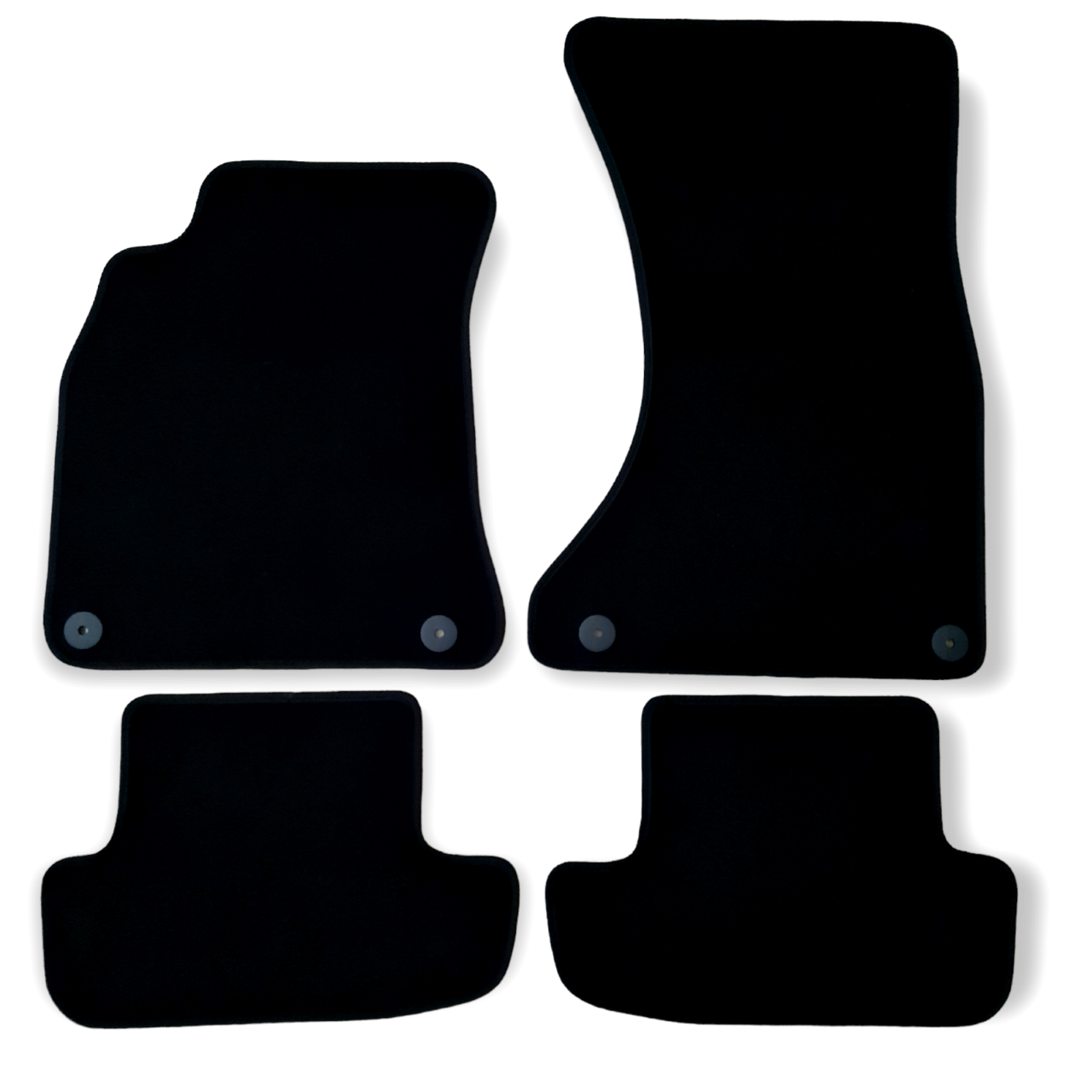 For Audi A5 Coupe Carpet Floor Mats 2007-2016 OEM Quality Velour Auto Rugs Liner