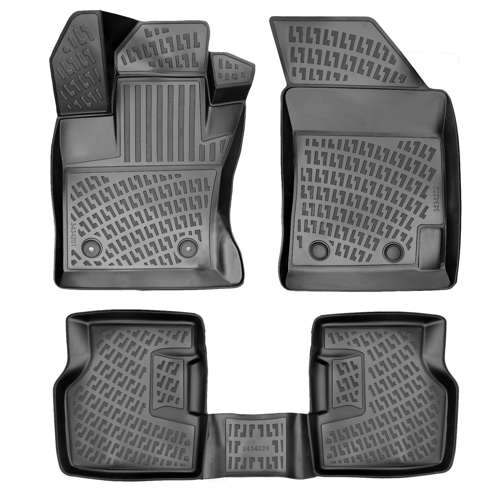 Floor Mats Liners For Alfa Romeo Tonale EV 2022-2025 All Weather Heavy Duty Rugs
