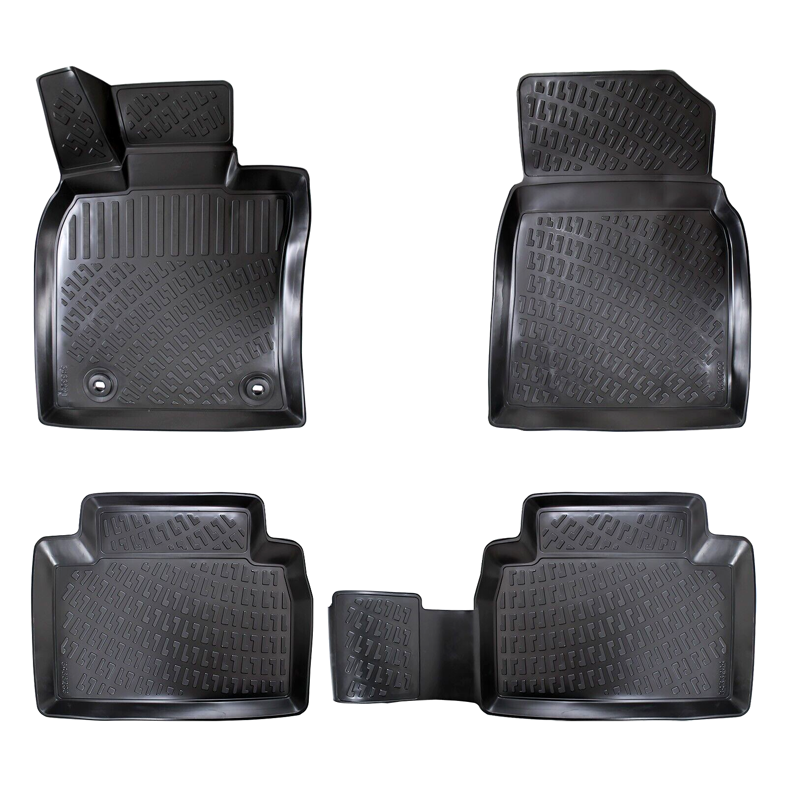 Car Floor Mats Liners For Toyota Camry 2021-2025 All Season Heavy Duty Auto Rugs