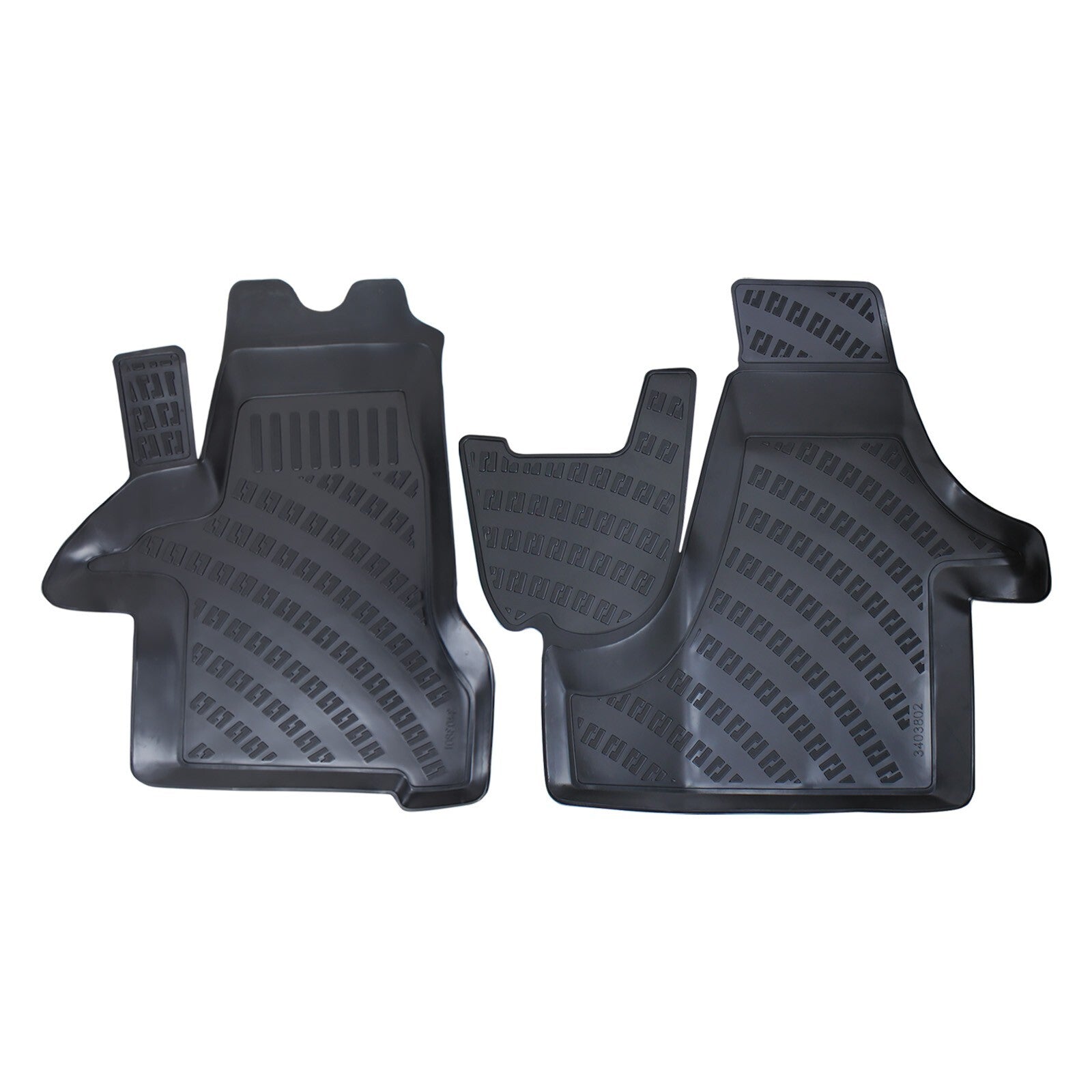 Floor Mats Liners For Volkswagen Transporter T6 2015-2019 All Weather Heavy Duty