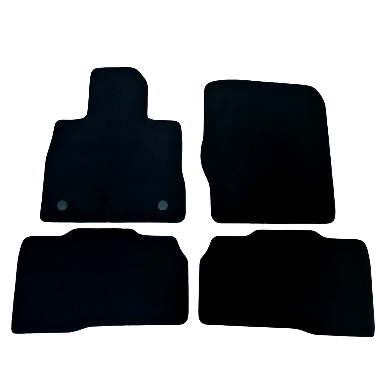 Car Floor Mats Velour For Ford Explorer Waterproof Black Carpet Rugs Auto Liners