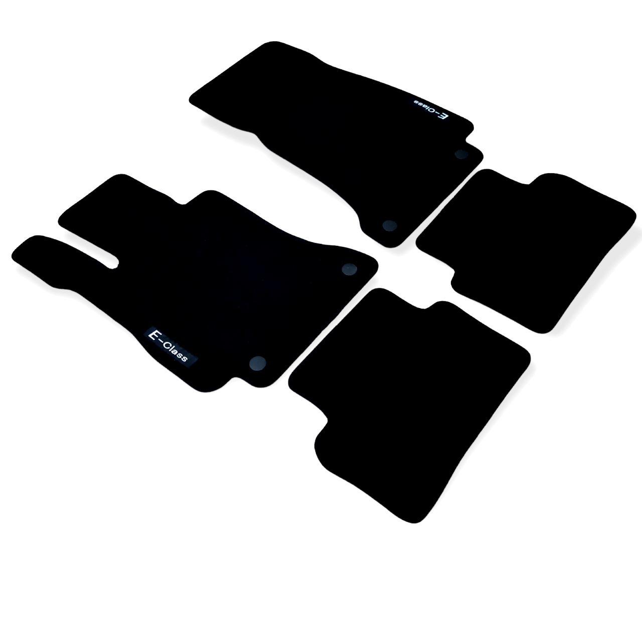 Car Floor Mats Velour For Mercedes E Class W213 Auto Liners Waterproof Black New