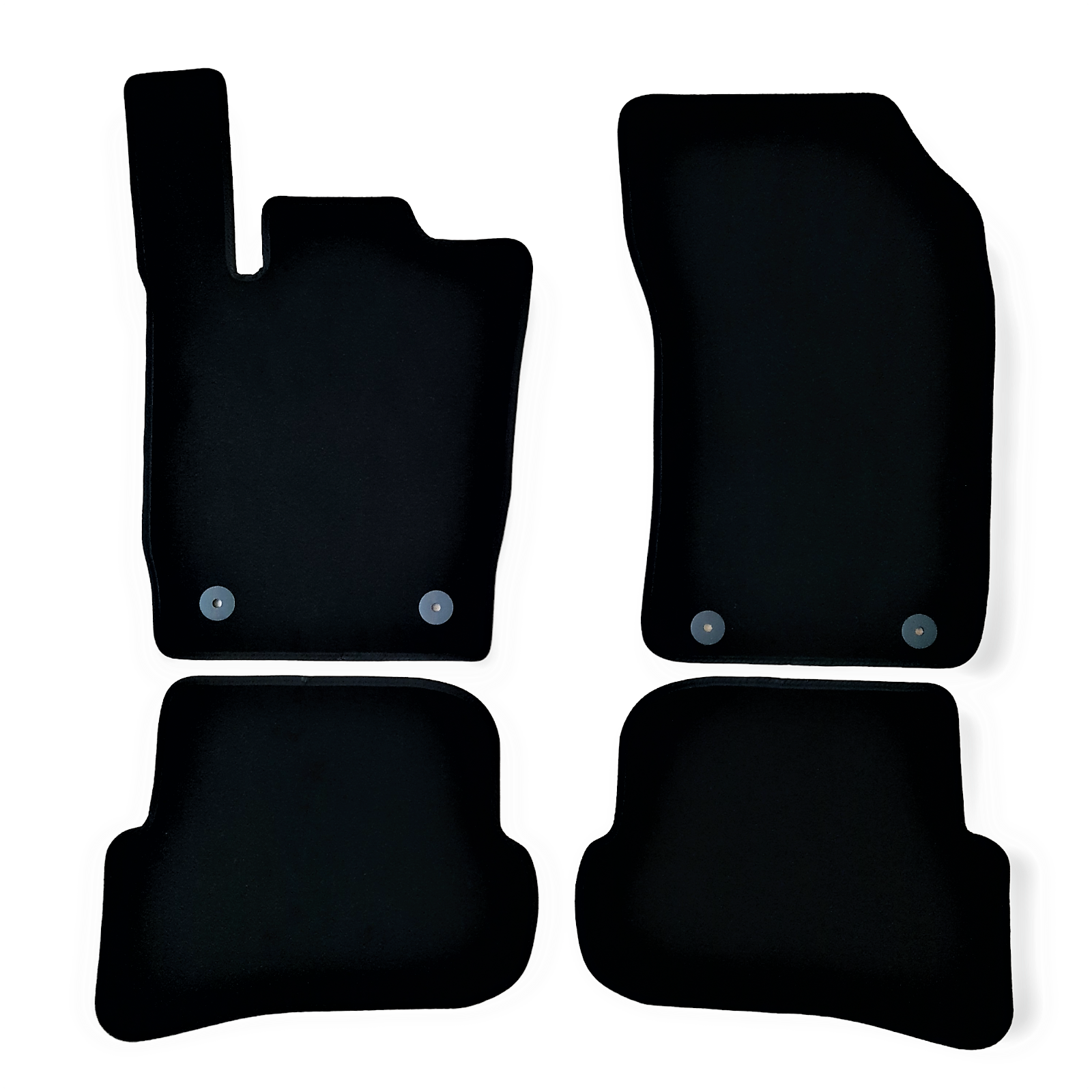 For Audi A1 Carpet Floor Mats 2010-2018 OEM Quality Velour Auto Rugs Car Liners
