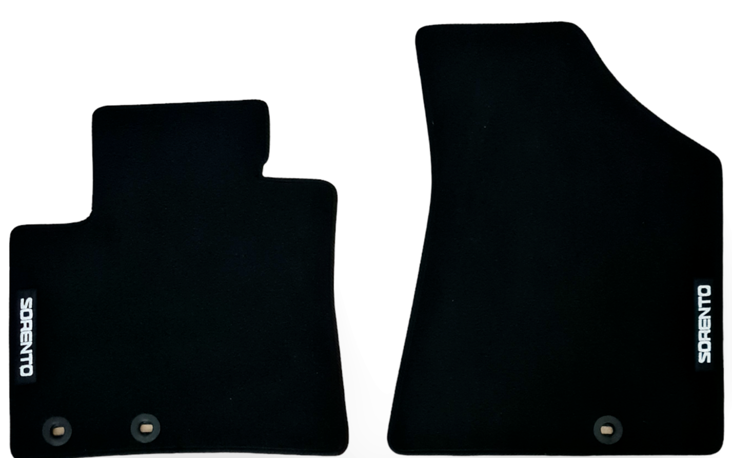 Front Car Floor Mats Velour For Kia Sorento Waterproof Carpet Rugs Auto Liners