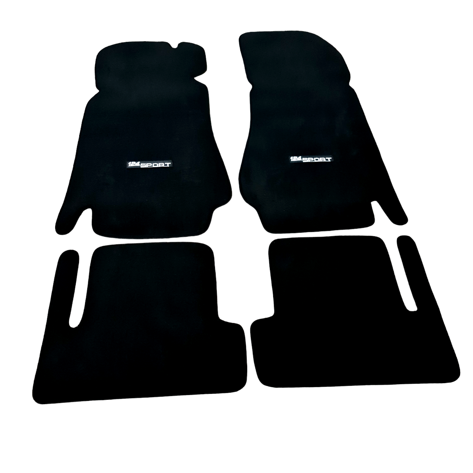 For Fiat 124 Sport Carpet Velour Car Floor Mats 1967-1975 OEM Quality Auto Rugs