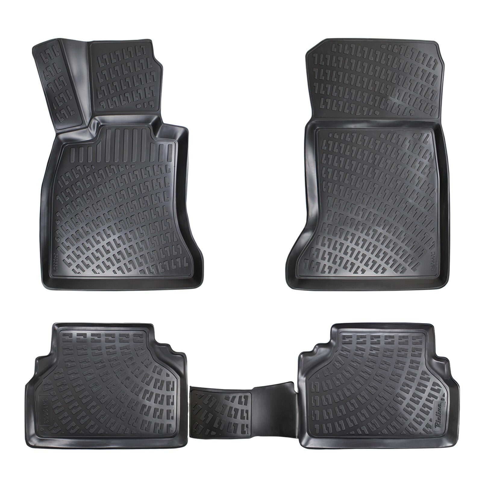 Car Floor Mats Liners For BMW 5 E60/E61 2004-2010 All Season Heavy Duty 3D Rugs
