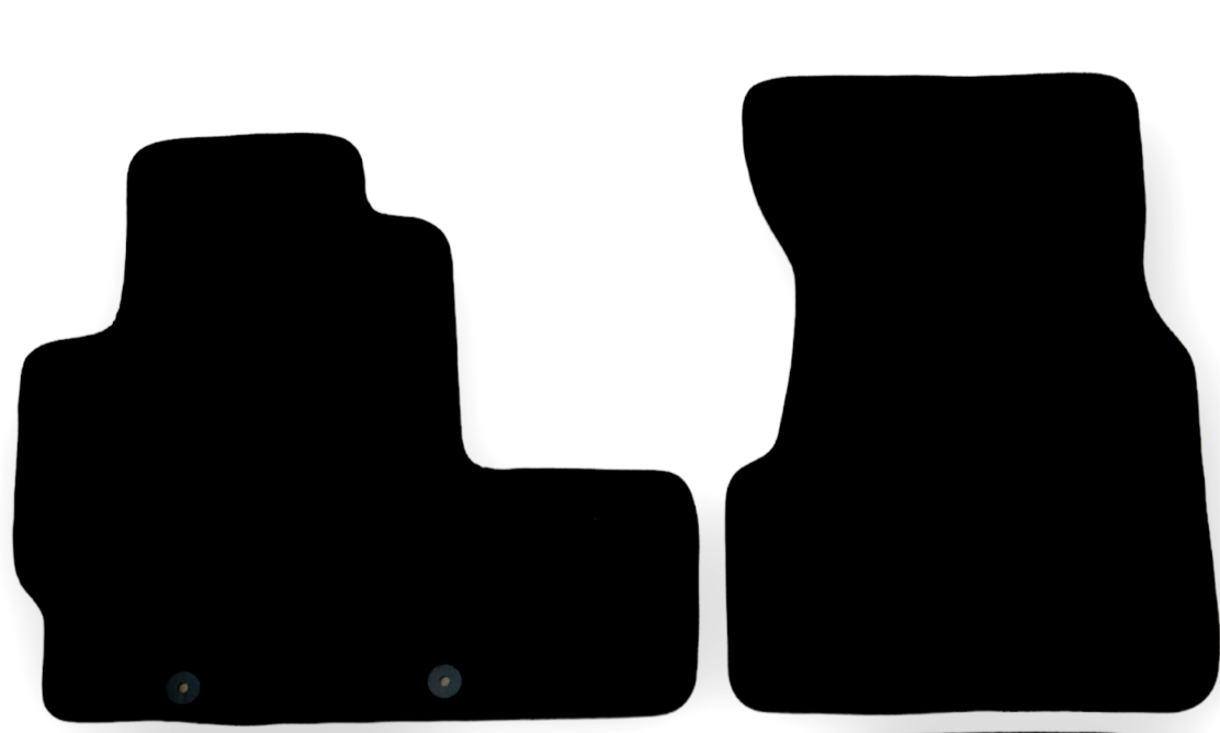 Front Car Floor Mats For Honda CRV Velour Waterproof Carpet Rugs Auto Liners 2pc