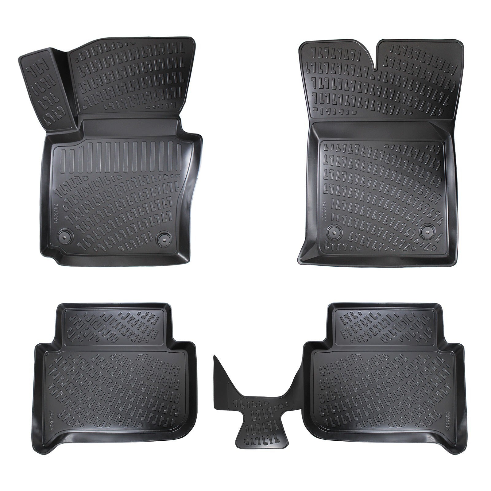 Floor Mats Liners For VW Volkswagen Touran 2004-2014 All Weather Heavy Duty Rugs