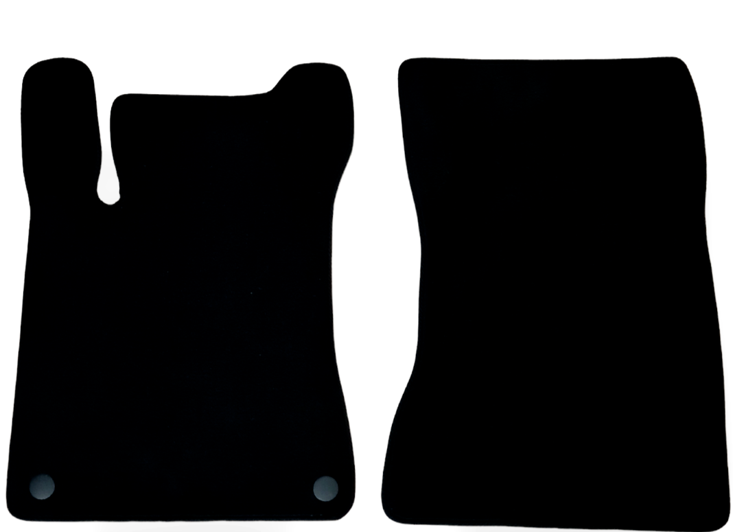 Front Car Floor Mats For Mercedes B-Class Waterproof Velour Carpet Liners 2pcs