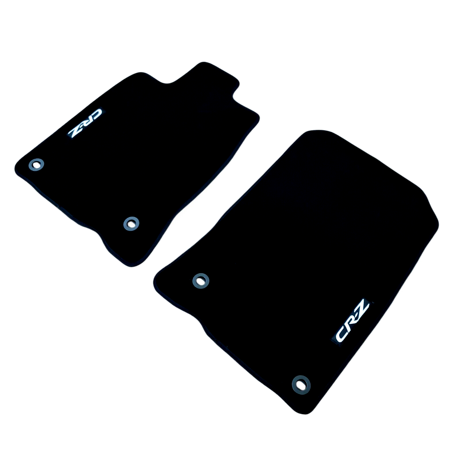 Car Floor Mats Velour For Honda CR-Z Waterproof Black Carpet Rugs Auto Liners