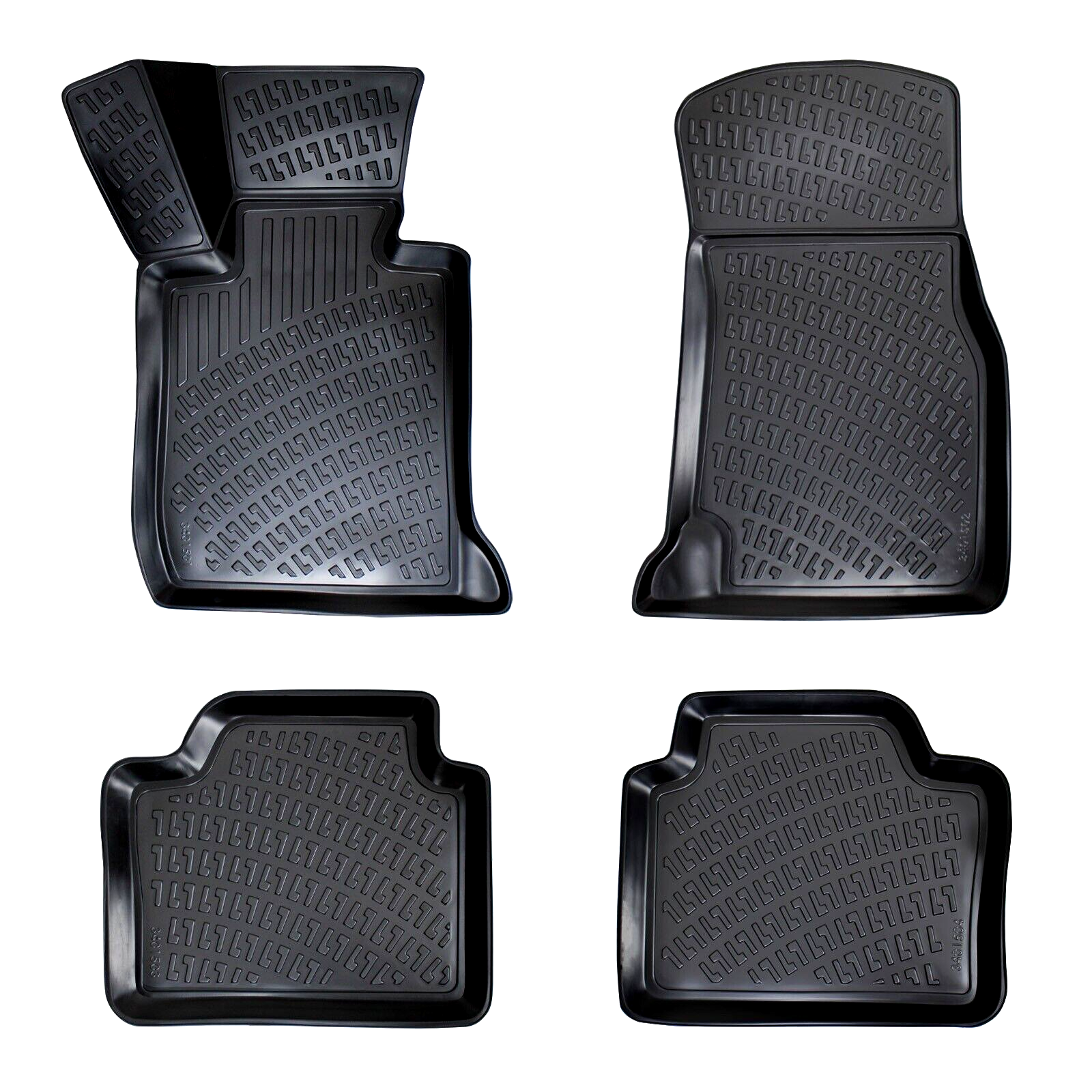 Car Floor Mats Liners For BMW 3 2005-2012 E90/91 All Season Heavy Duty Auto Rugs