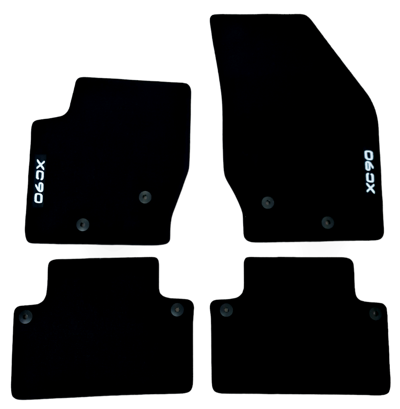 For Volvo XC90 Carpet Car Floor Mats 2002-2014 OEM Quality Velour Auto Rugs New