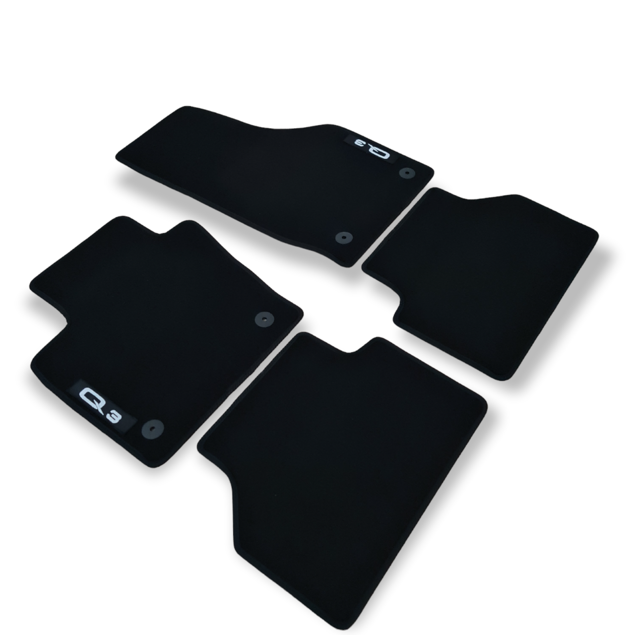 For Audi Q3 Carpet Car Floor Mats 2011-2017 OEM Quality Velour Auto Rugs Liners