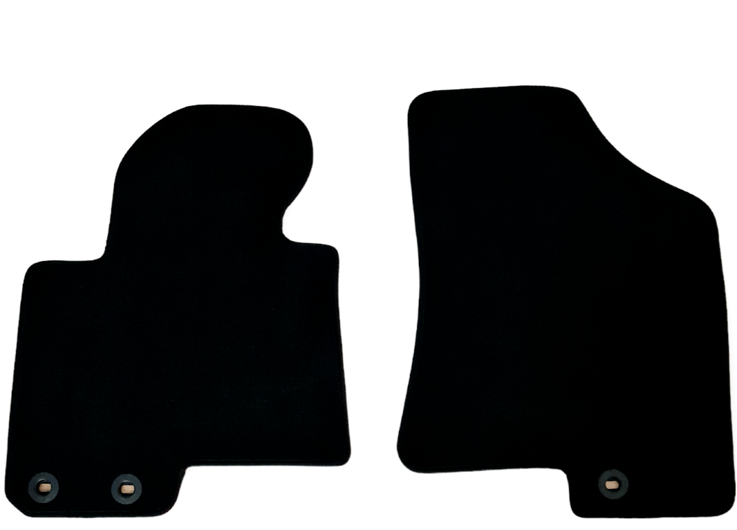 Front Car Floor Mats Velour For Hyundai IX35 Waterproof Carpet Auto Liners 2pcs