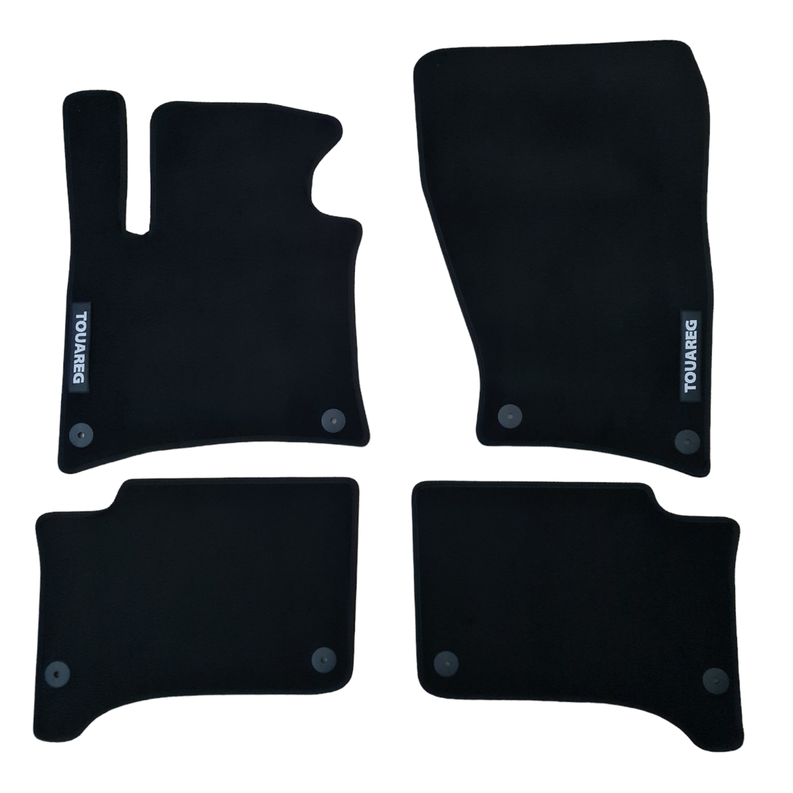 For Volkswagen Touareg OEM Quality Carpet Car Floor Mats 2010-2018 Velour Liners