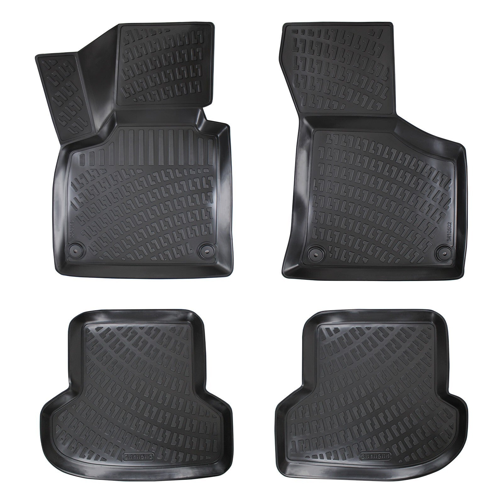 Floor Mats Liners For Audi A3 2003-2013 All Weather Heavy Duty 3D Car Rugs New