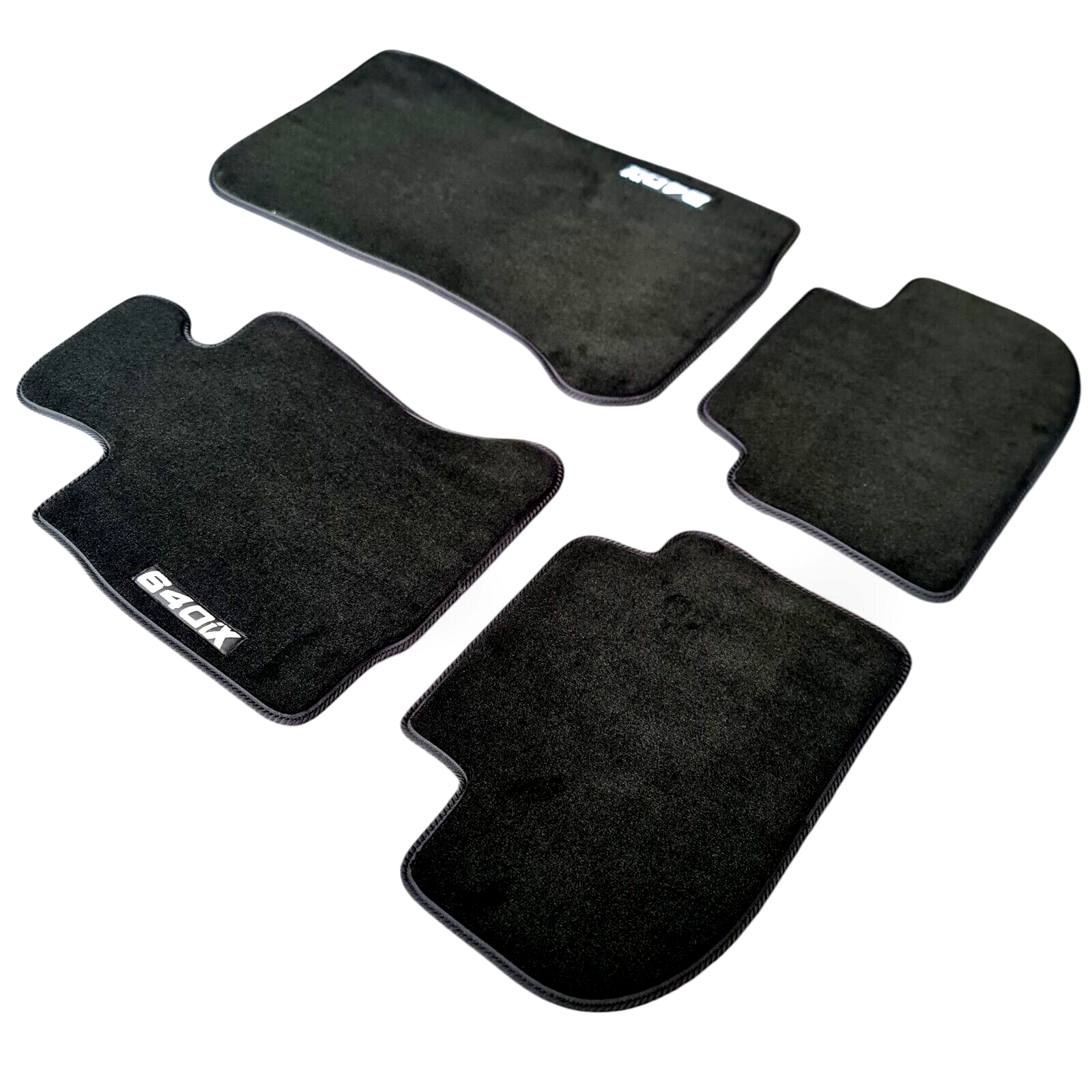 Car Floor Mats Velour For BMW 6 640iX F06 Waterproof Black Carpet Rugs Liners