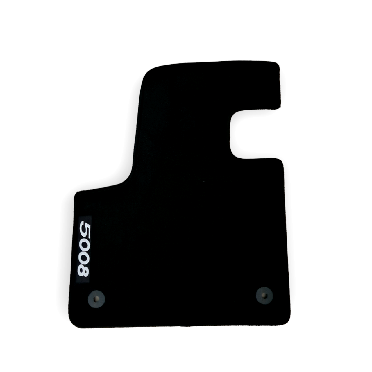 Front Car Floor Mats Velour For Peugeot 5008 Auto Liners Waterproof Carpet 2pcs