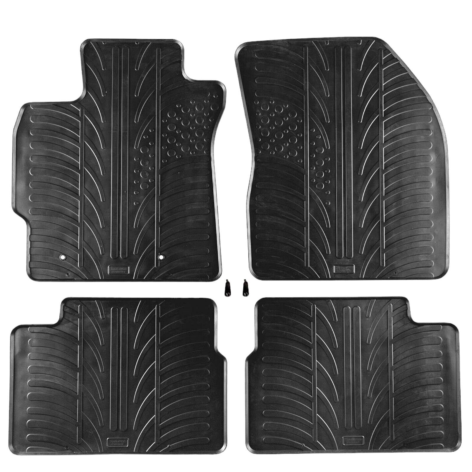 For Toyota Corolla 2007-2012 Car Floor Mats Rubber All Weather Heavy Duty Liners
