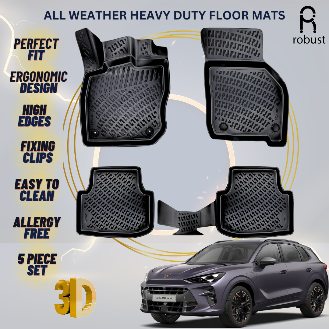 Floor Mats Liners For Cupra Formentor 2024-2025 All Weather Heavy Duty Car Rugs
