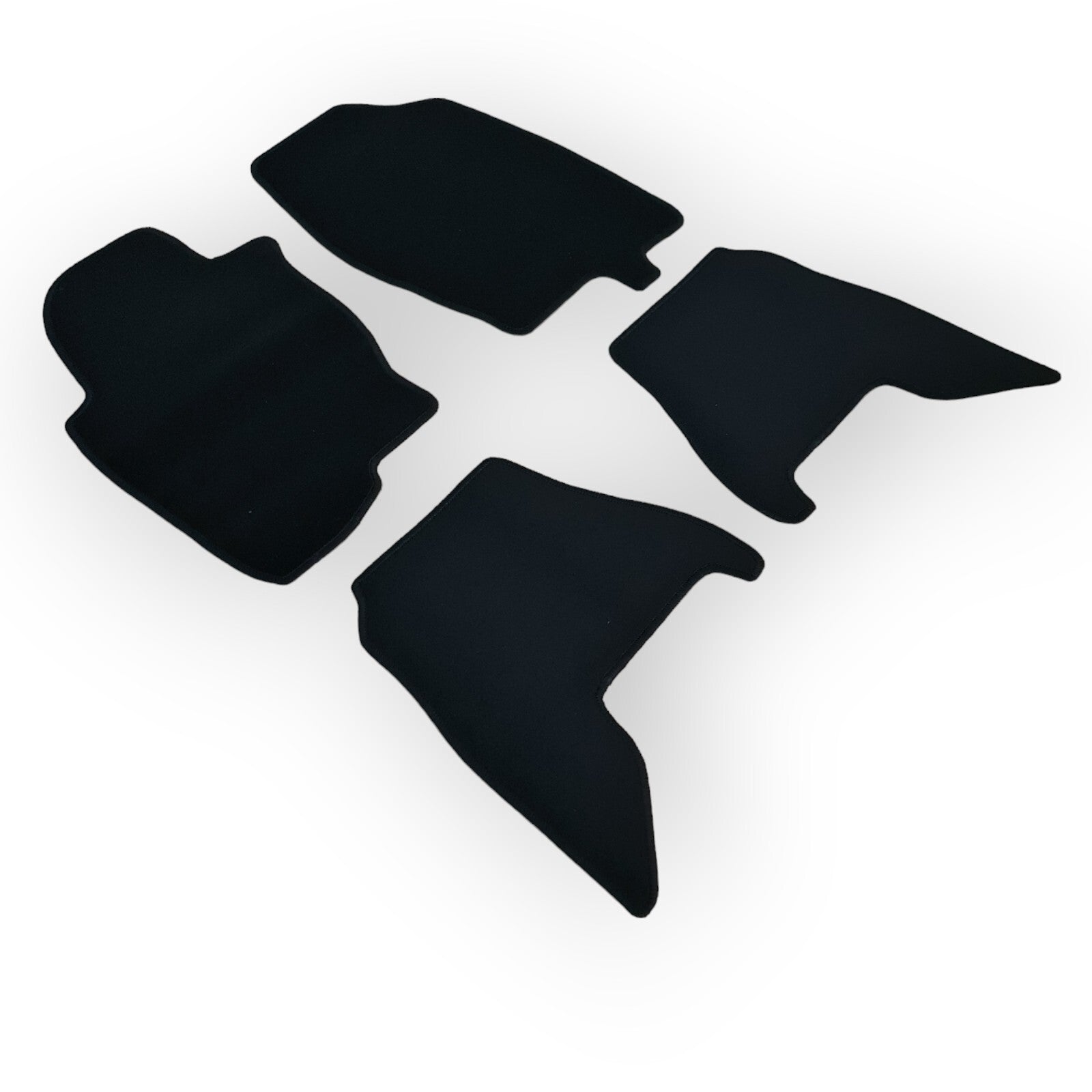 Car Floor Mats Velour For Nissan Frontier Waterproof Black Carpet Auto Liners