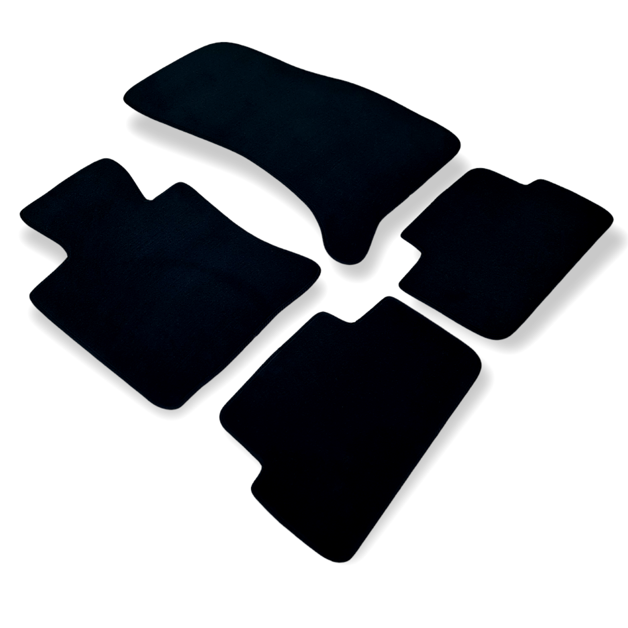 For BMW 6 Carpet Car Floor Mats 2004-2011 OEM Quality Velour Auto Rugs Liners